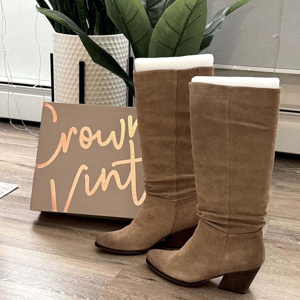 Crown Vintage Suede Boots